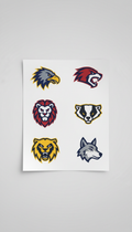 DTF Transfer Sheet Set – Mascots Edition