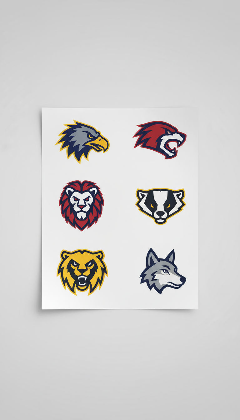 DTF Transfer Sheet Set – Mascots Edition